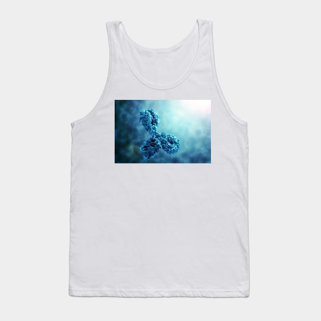 Antibody, illustration (C029/6004) Tank Top by SciencePhoto